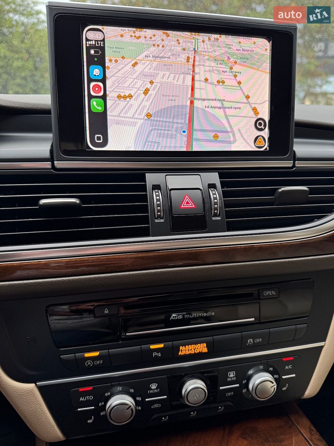 Audi A6 2018 VIN WAUC8AFC4JN032450 фото оголошення 17 з 27