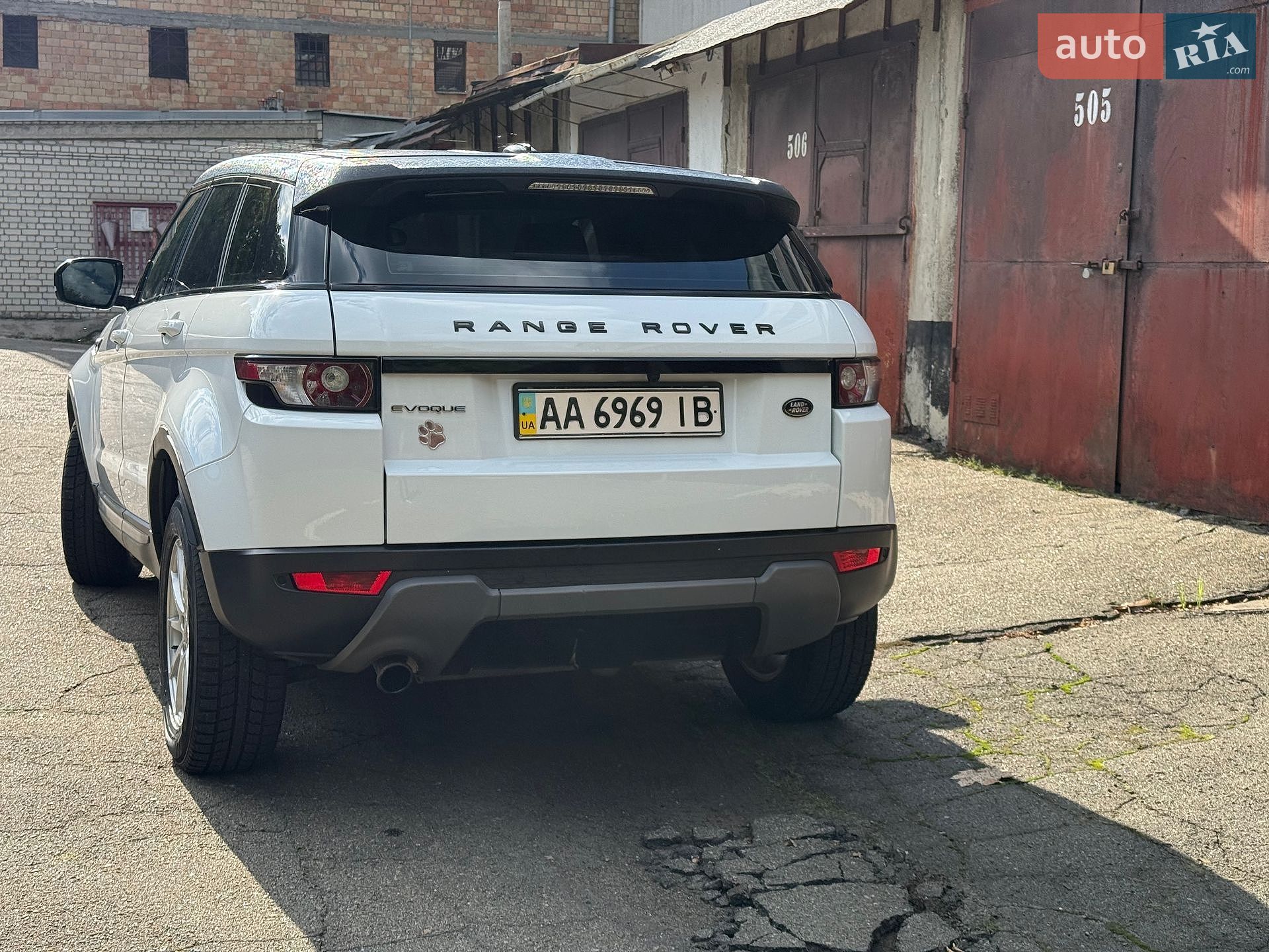 Land Rover Range Rover Evoque 2011 VIN SALVA2BB7CH613213 фото оголошення 6 з 25