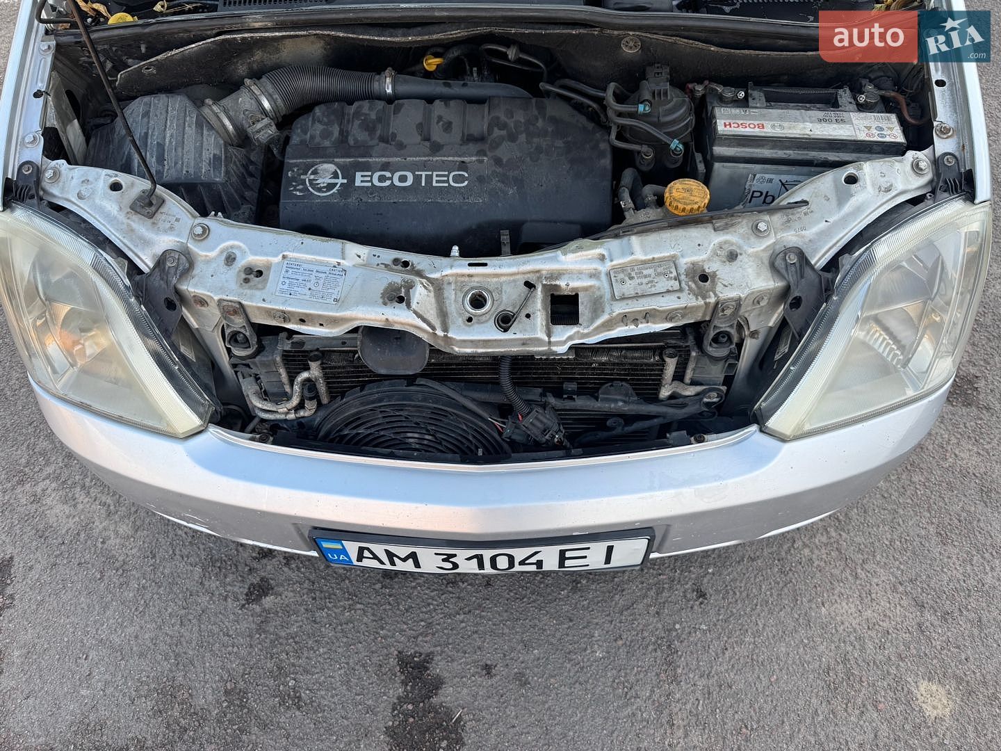Opel Meriva 2005 VIN W0L0XCE7554284633 фото оголошення 13 з 16