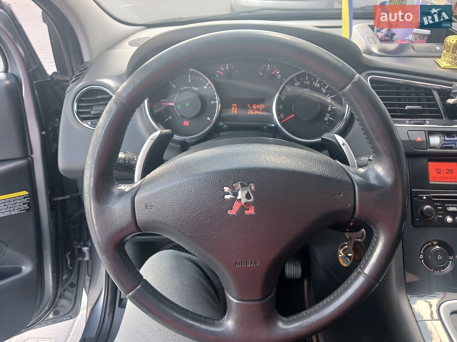 Peugeot 5008 2011 VIN VF30E9HR8BS171697 фото оголошення 7 з 13