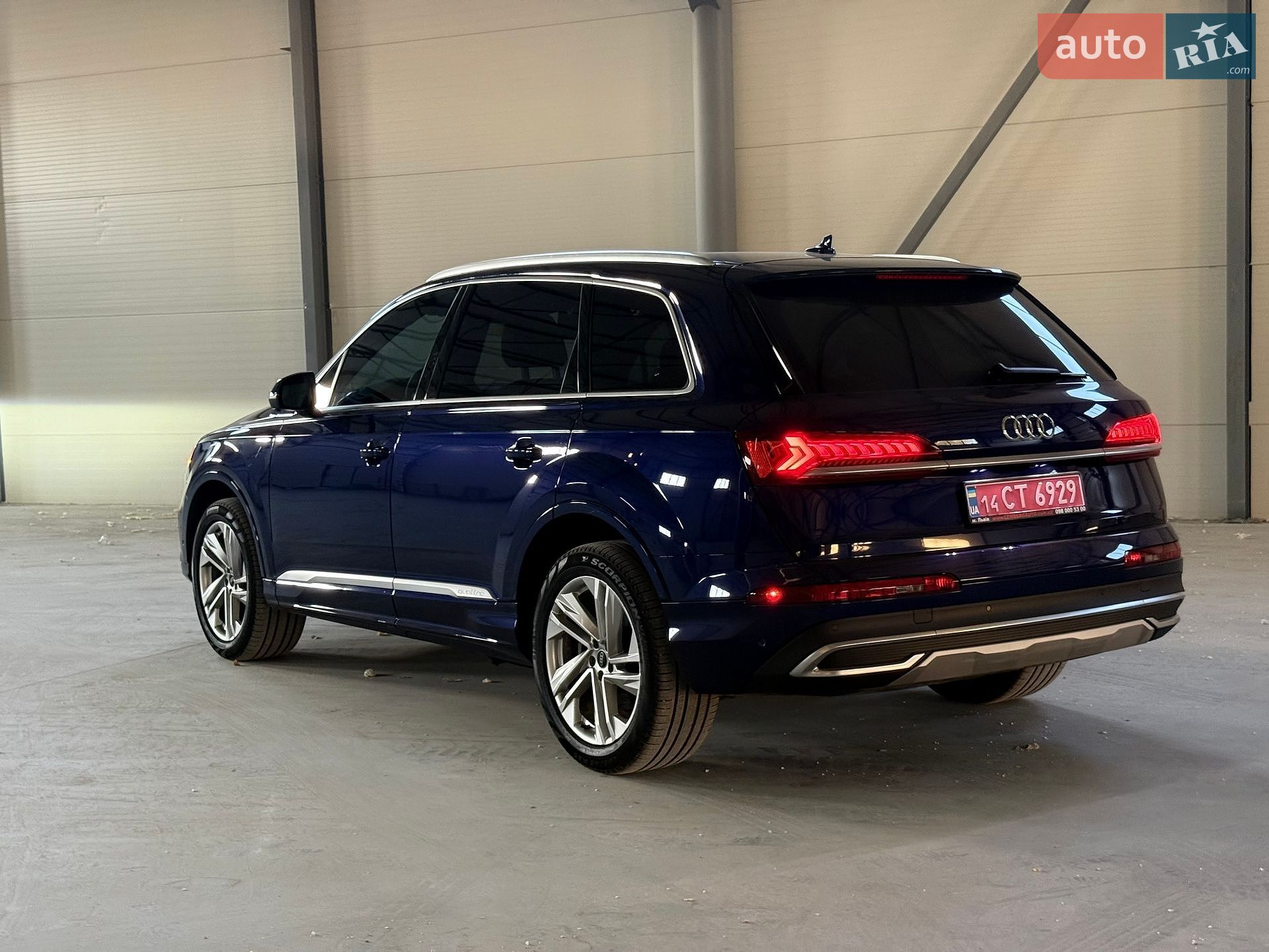 Audi Q7 2021 VIN WA1LJAF76MD034473 фото оголошення 7 з 39