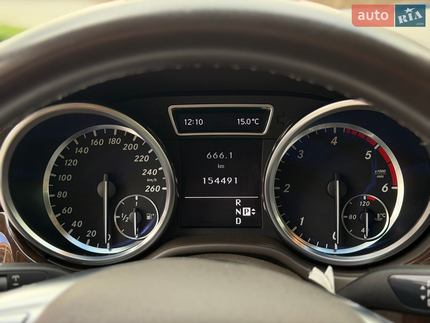 Mercedes-Benz M-Class 2012 VIN WDC1660241A026184 фото оголошення 18 з 34