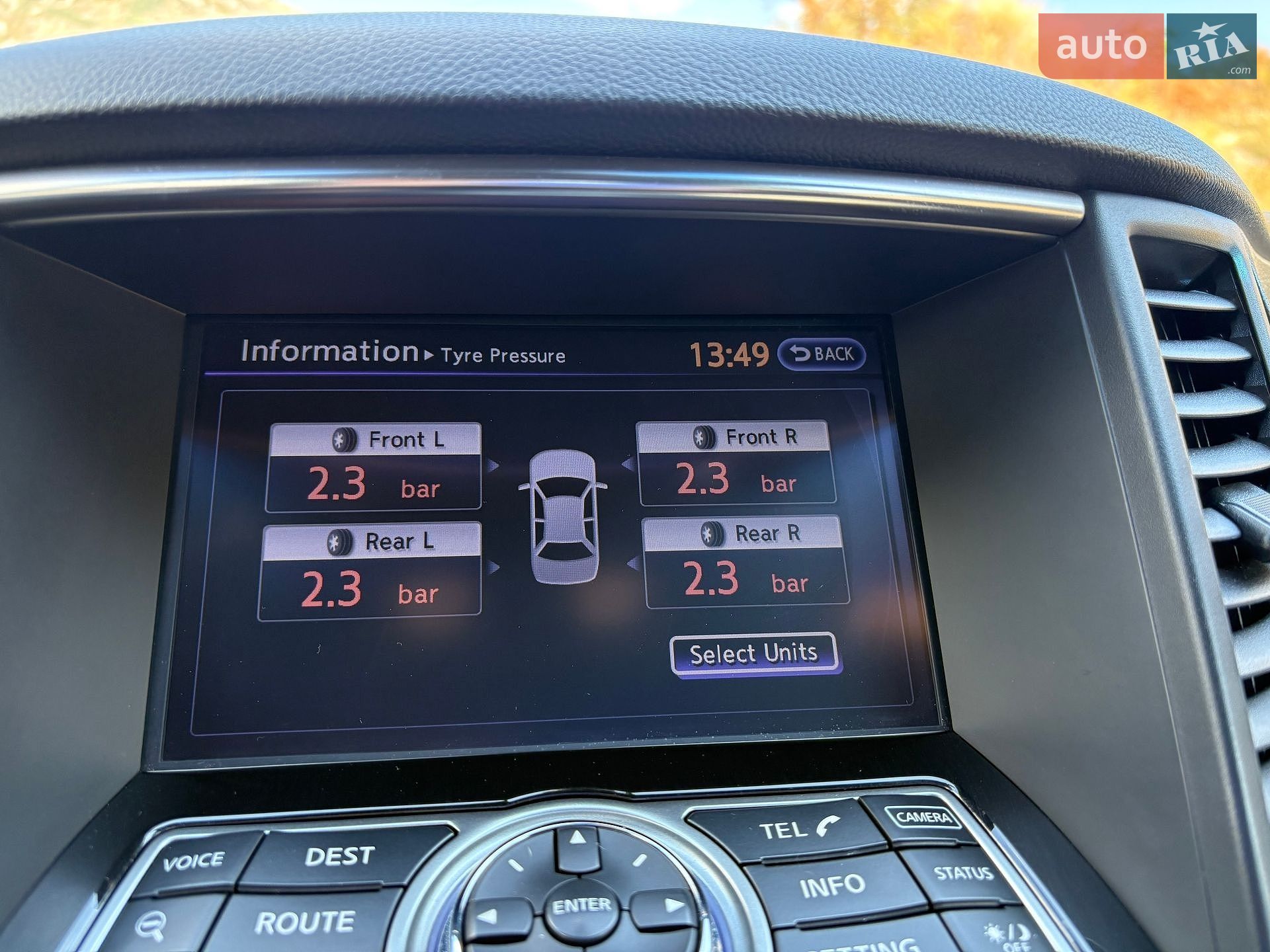 Infiniti QX70 2015 VIN JN1TDNS51U0572089 фото оголошення 31 з 40