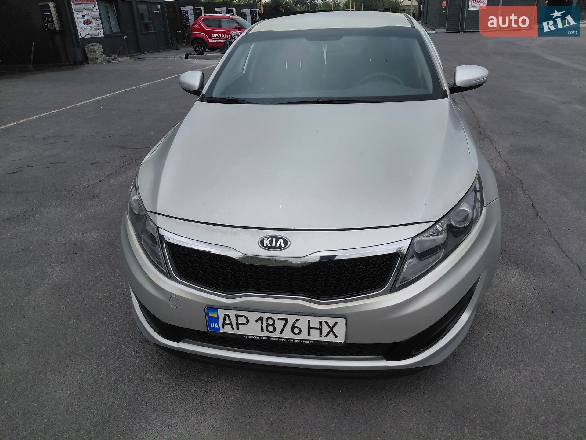 KIA K5 2012 VIN KNAGN418BDA308839 фото оголошення 8 з 14