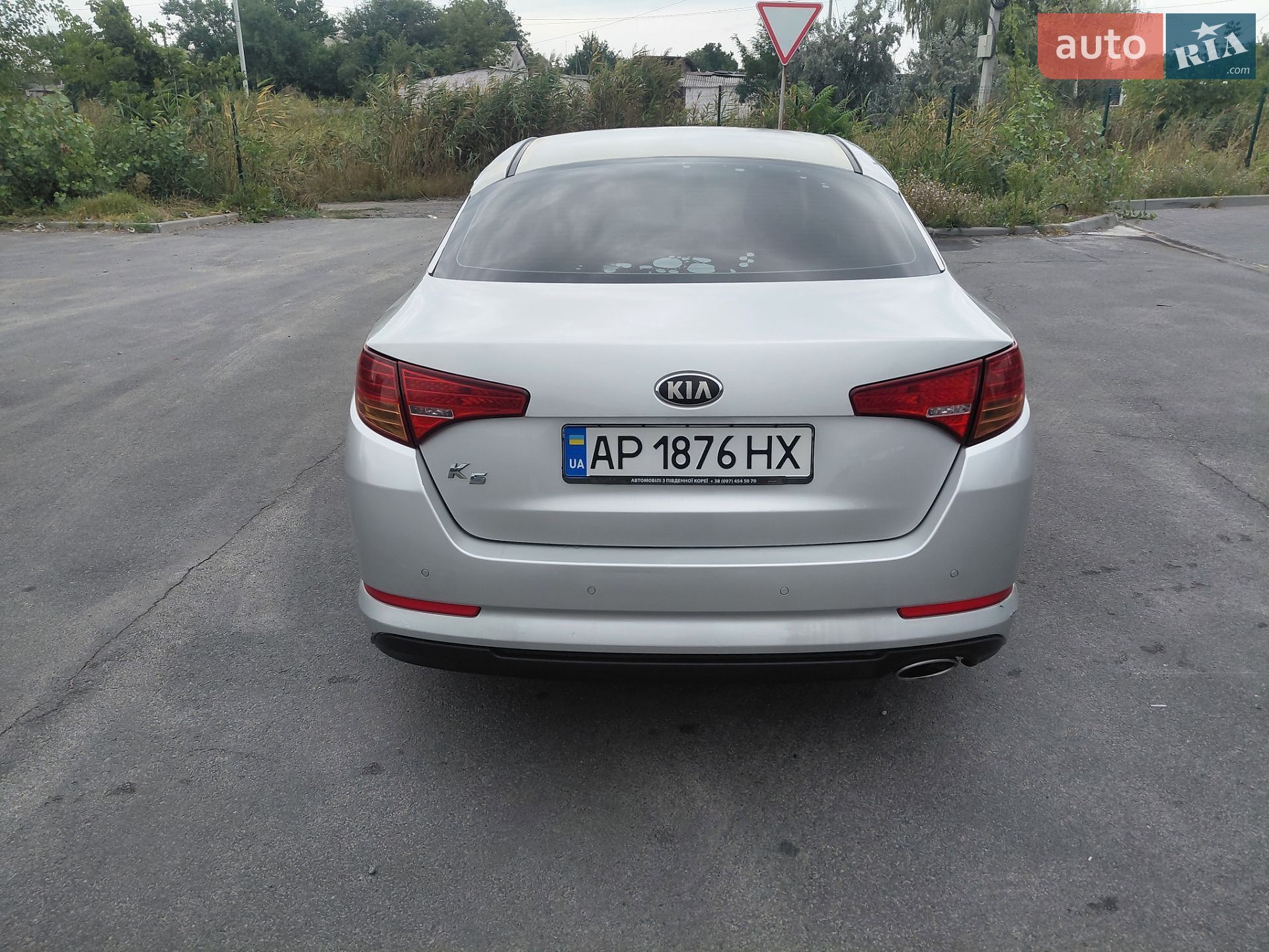 KIA K5 2012 VIN KNAGN418BDA308839 фото оголошення 4 з 14