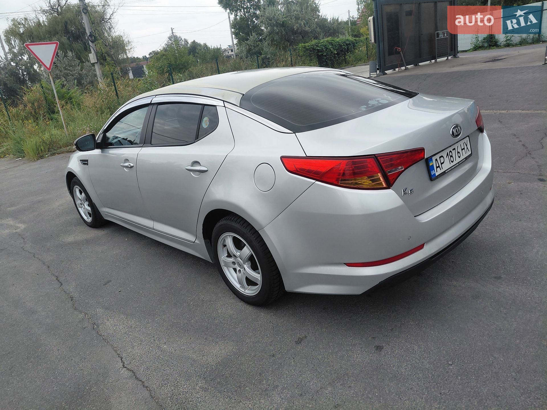 KIA K5 2012 VIN KNAGN418BDA308839 фото оголошення 5 з 14