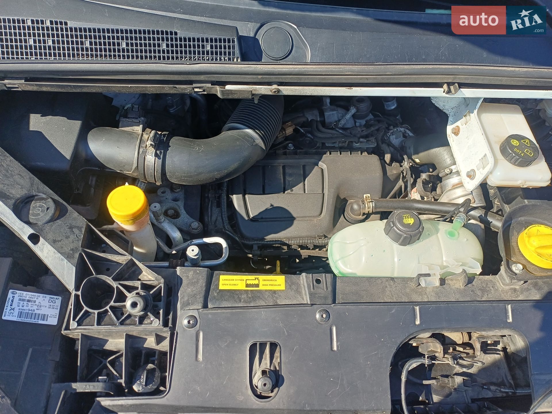 Opel Vivaro 2017 VIN W0VJ7D600HV668240 фото оголошення 14 з 16