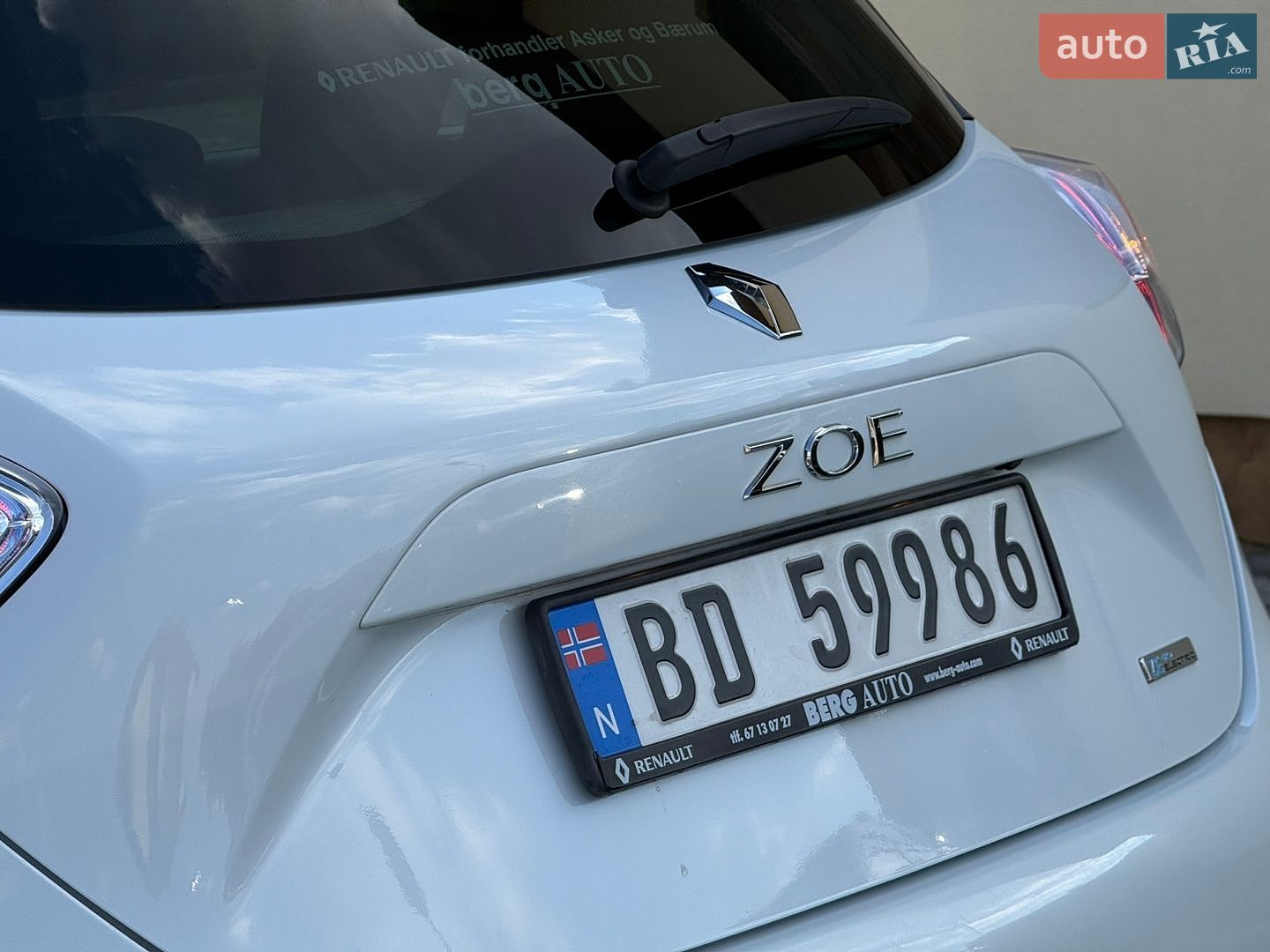 Renault Zoe 2017 VIN VF1AGVYF058972207 фото оголошення 86 з 137