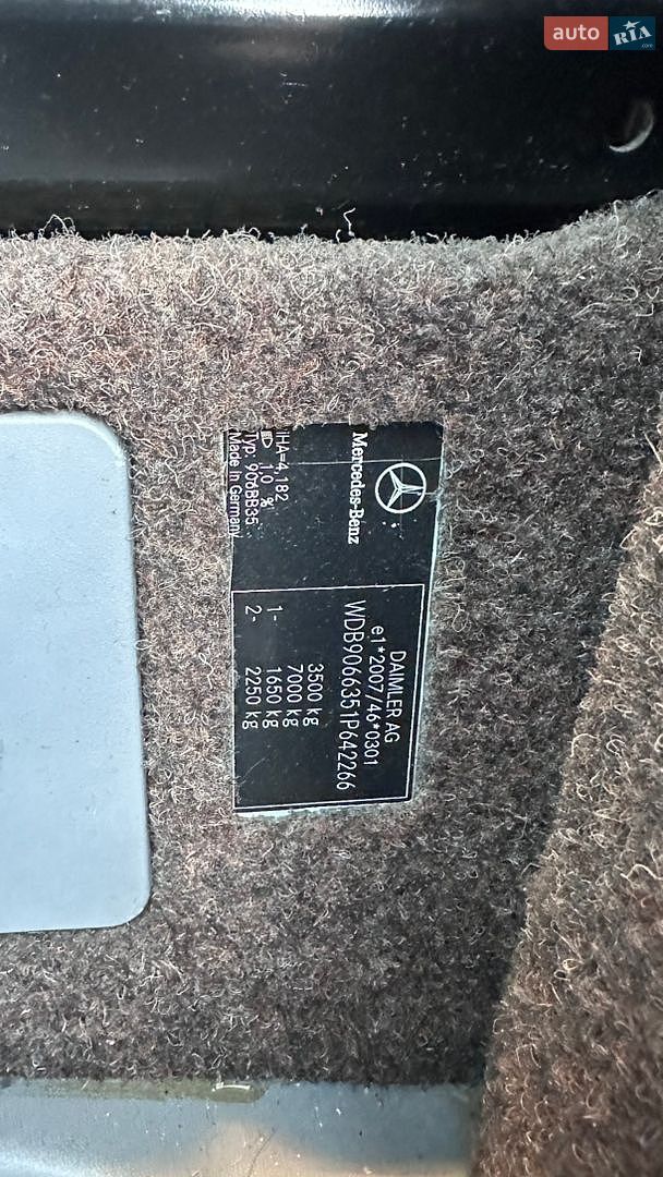 Mercedes-Benz Sprinter 2018 VIN WDB9066351P642266 фото оголошення 28 з 64