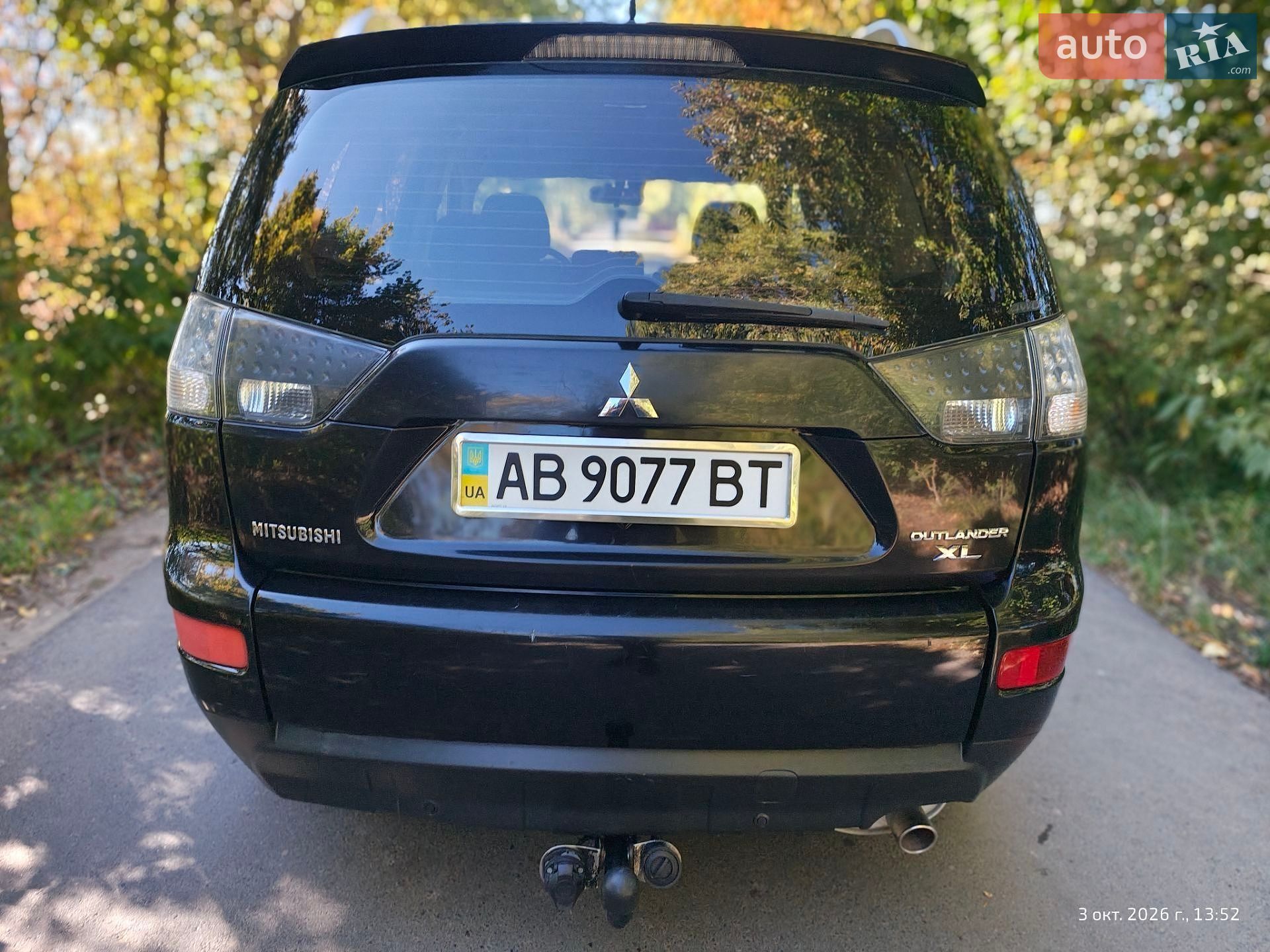 Mitsubishi Outlander XL 2009 VIN JMBXTCW5W9Z008318 фото оголошення 5 з 19