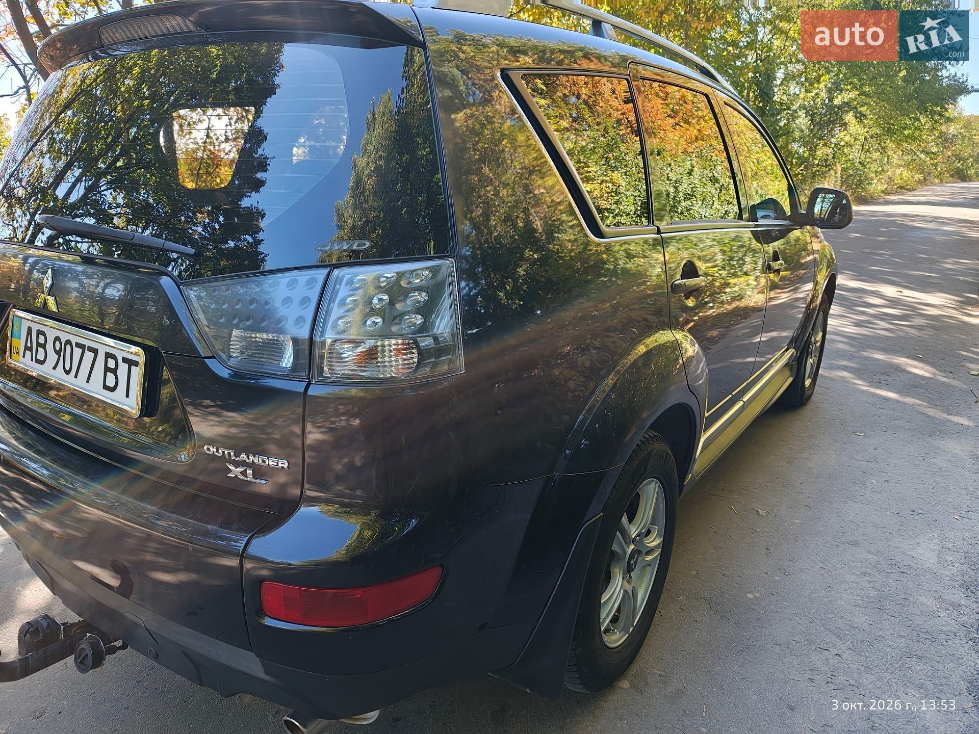 Mitsubishi Outlander XL 2009 VIN JMBXTCW5W9Z008318 фото оголошення 6 з 19