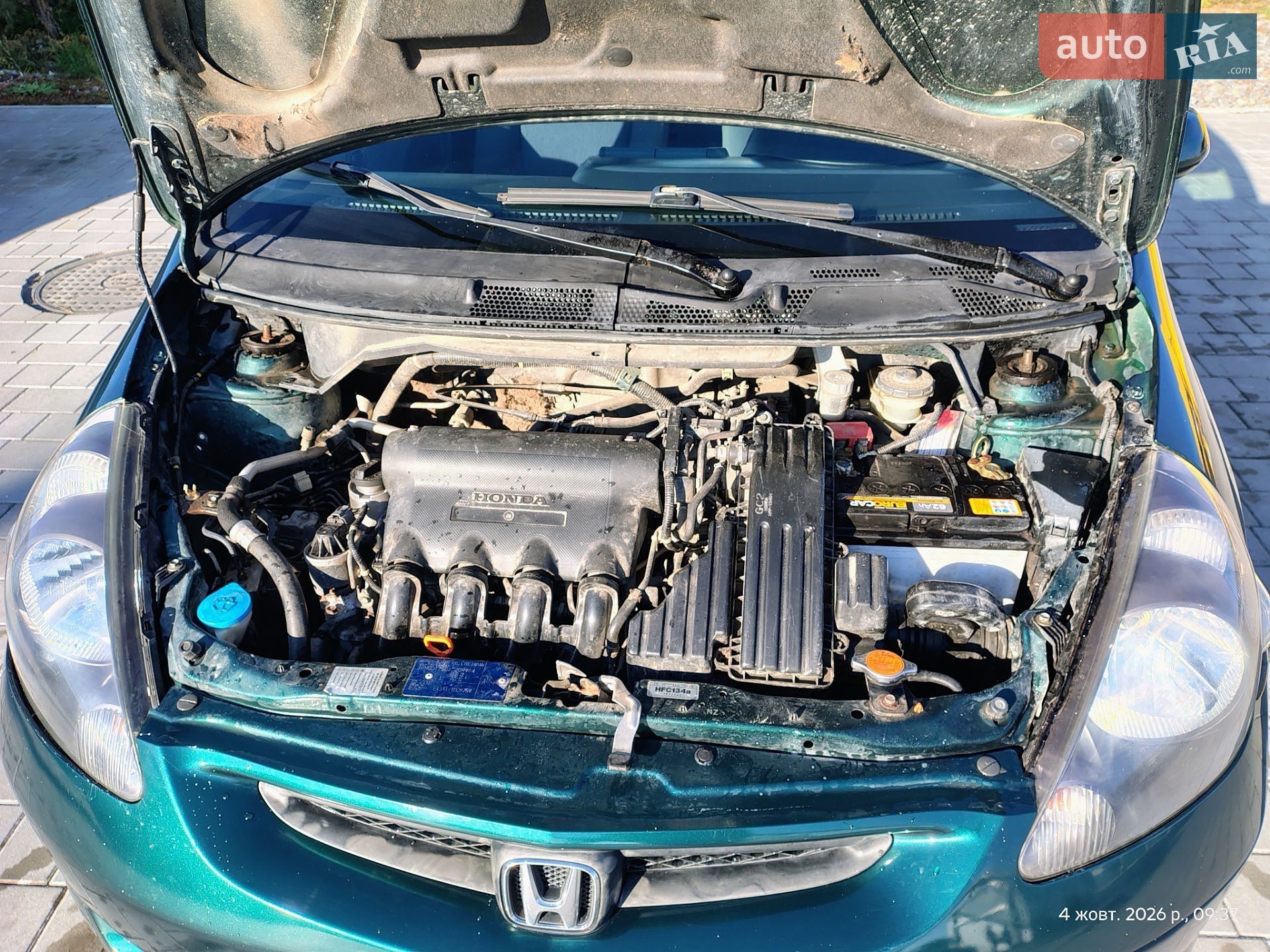 Honda Jazz 2002 VIN JHMGD17502S209984 фото оголошення 7 з 16