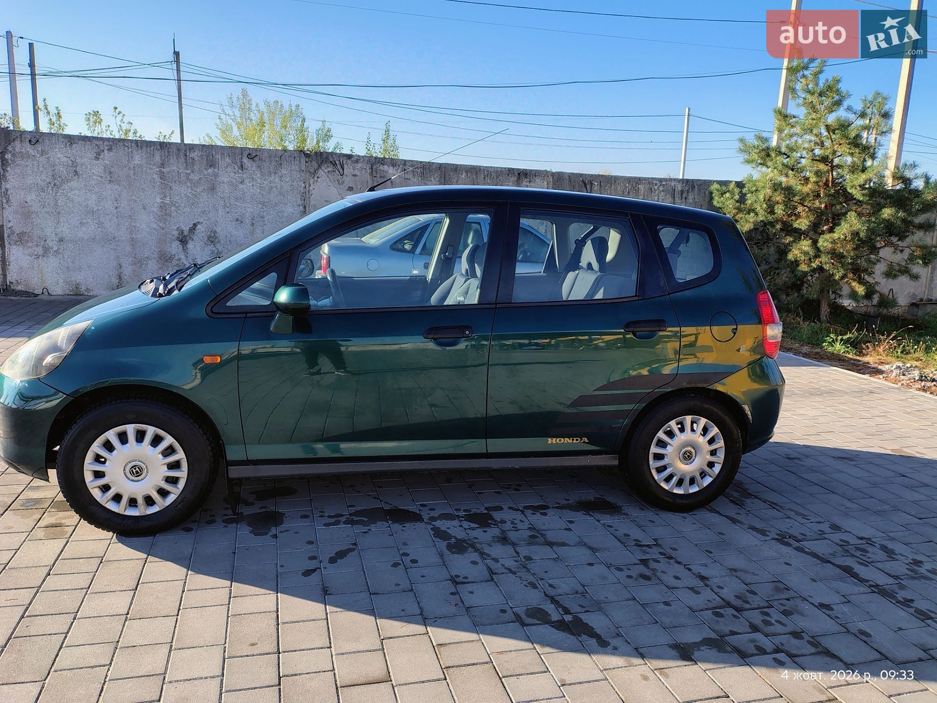 Honda Jazz 2002 VIN JHMGD17502S209984 фото оголошення 5 з 16