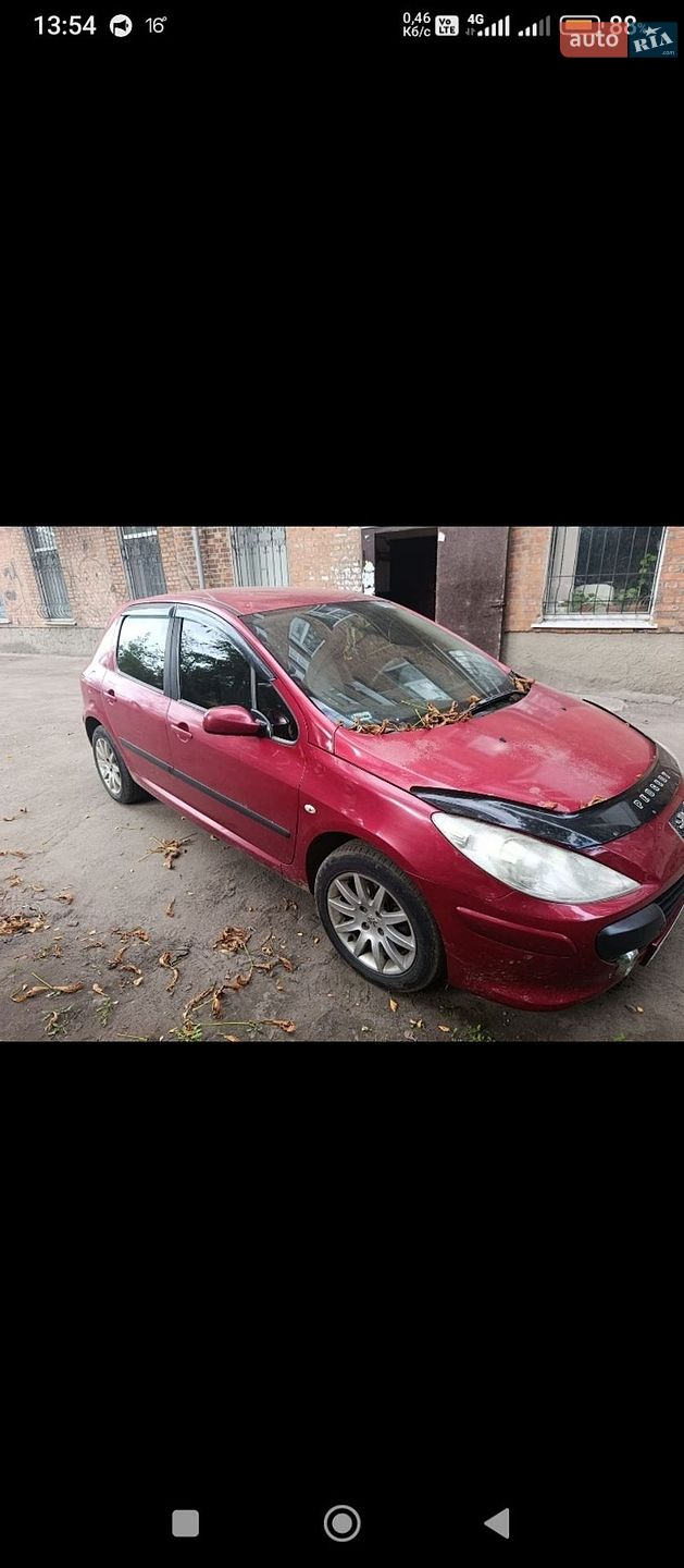 Peugeot 307 2005 VIN VF33C9HYB84389277 фото оголошення 2 з 4