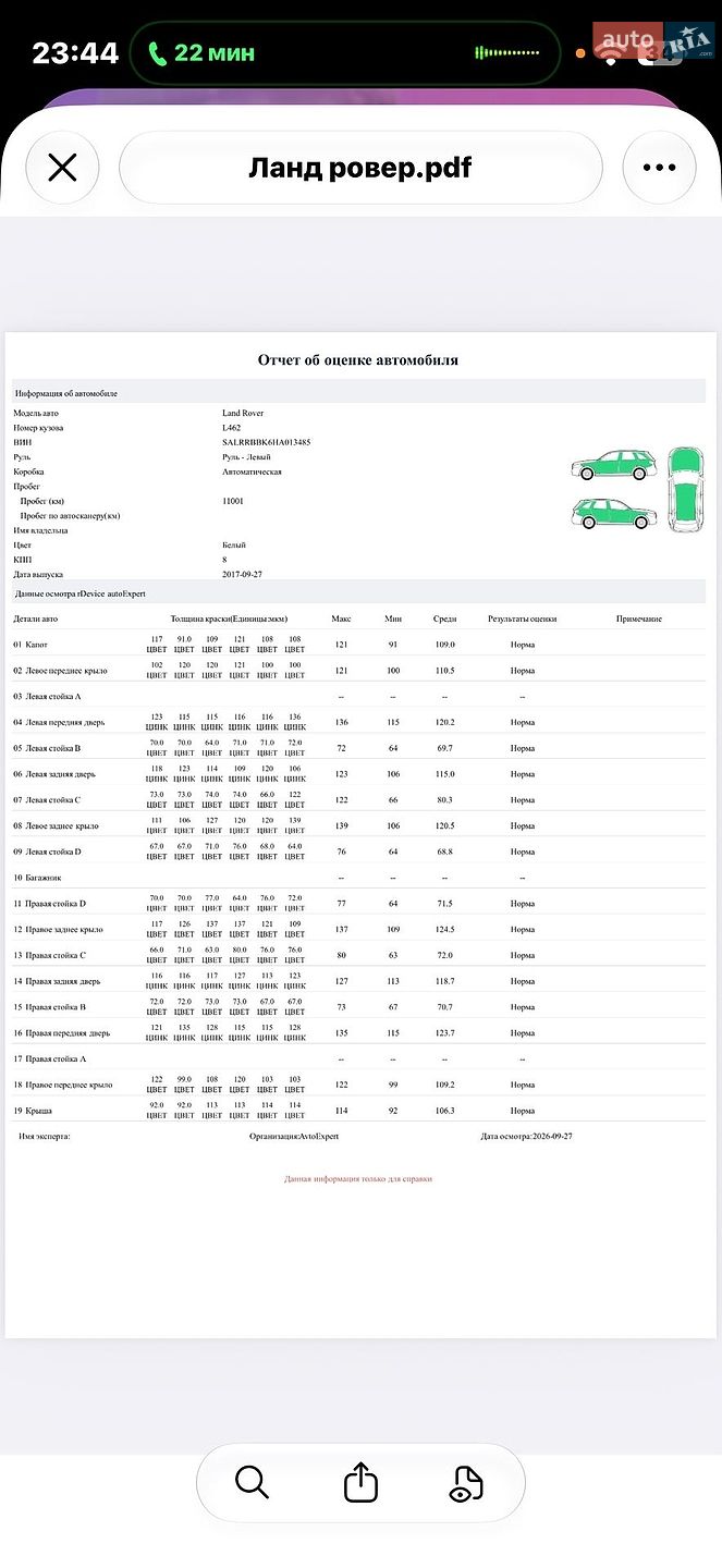 Land Rover Discovery 2017 VIN SALRRBBK6HA013485 фото оголошення 55 з 58