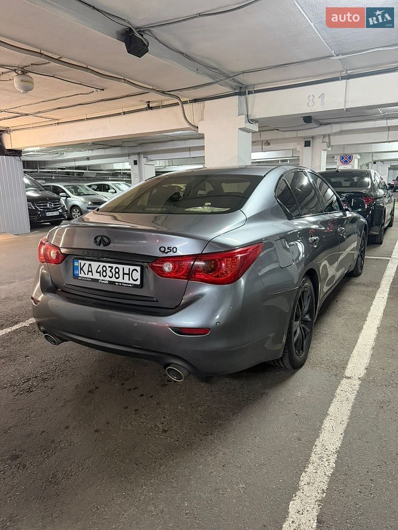 Infiniti Q50 2015 VIN JN1BDAV37U0204256 фото оголошення 3 з 29