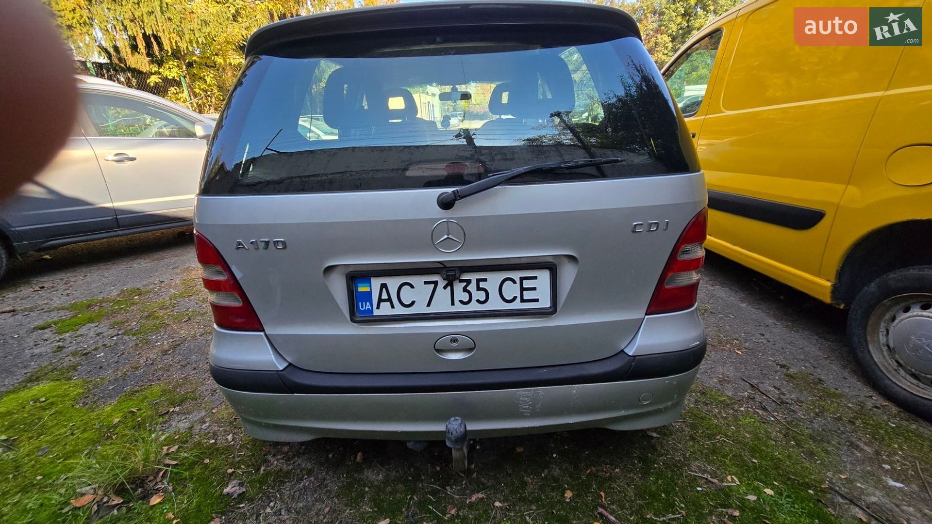 Mercedes-Benz A-Class 2002 VIN WDB1681091J848353 фото оголошення 9 з 14