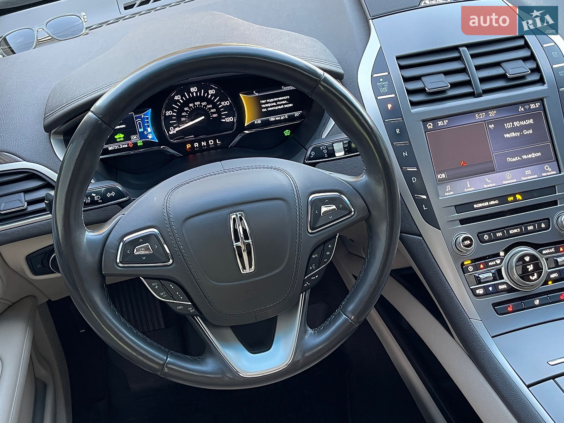 Lincoln MKZ 2019 VIN 3LN6L5LU3KR630736 фото оголошення 19 з 45