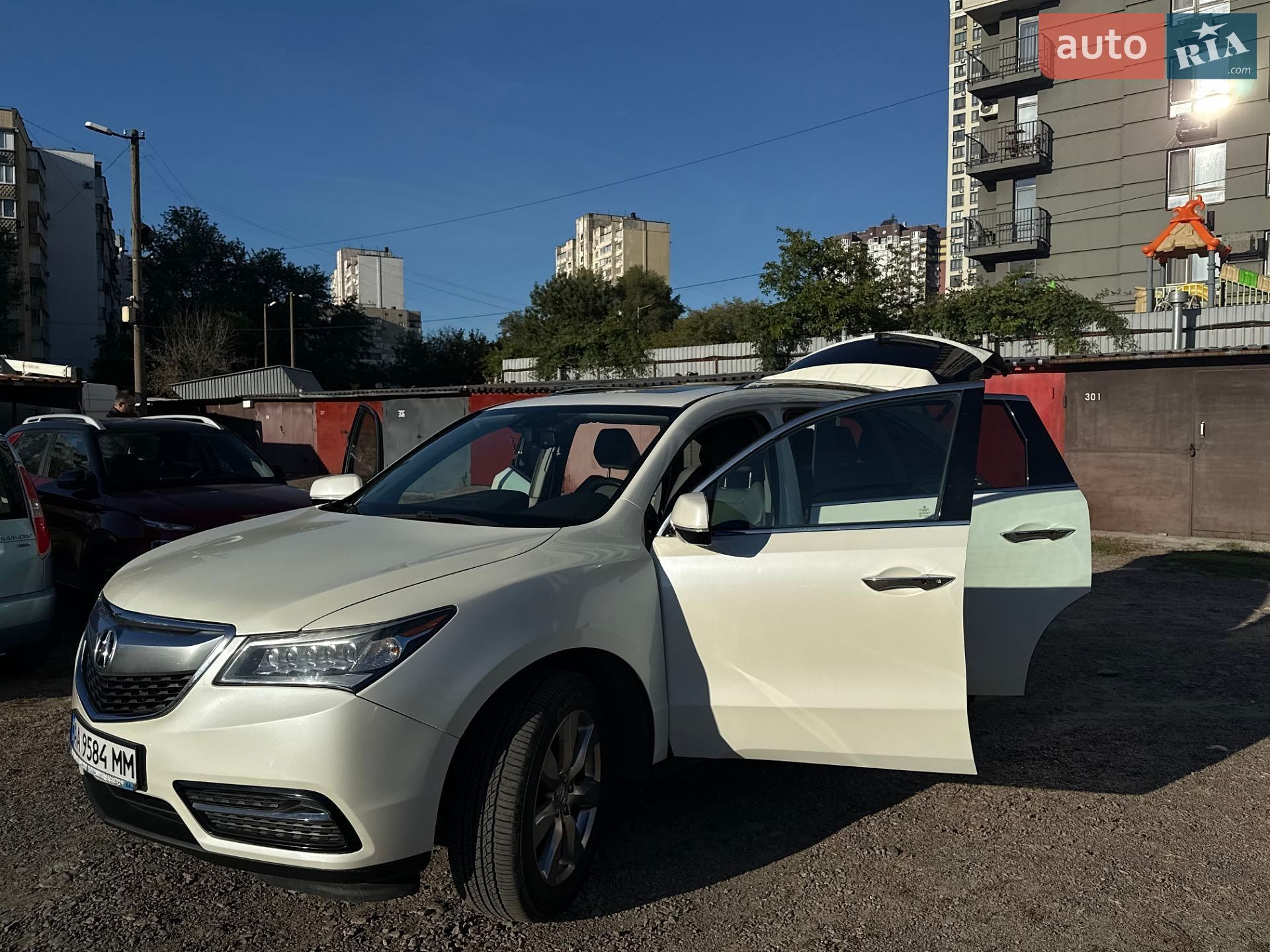 Acura MDX 2014 VIN 5FRYD4H42EB043865 фото оголошення 2 з 10