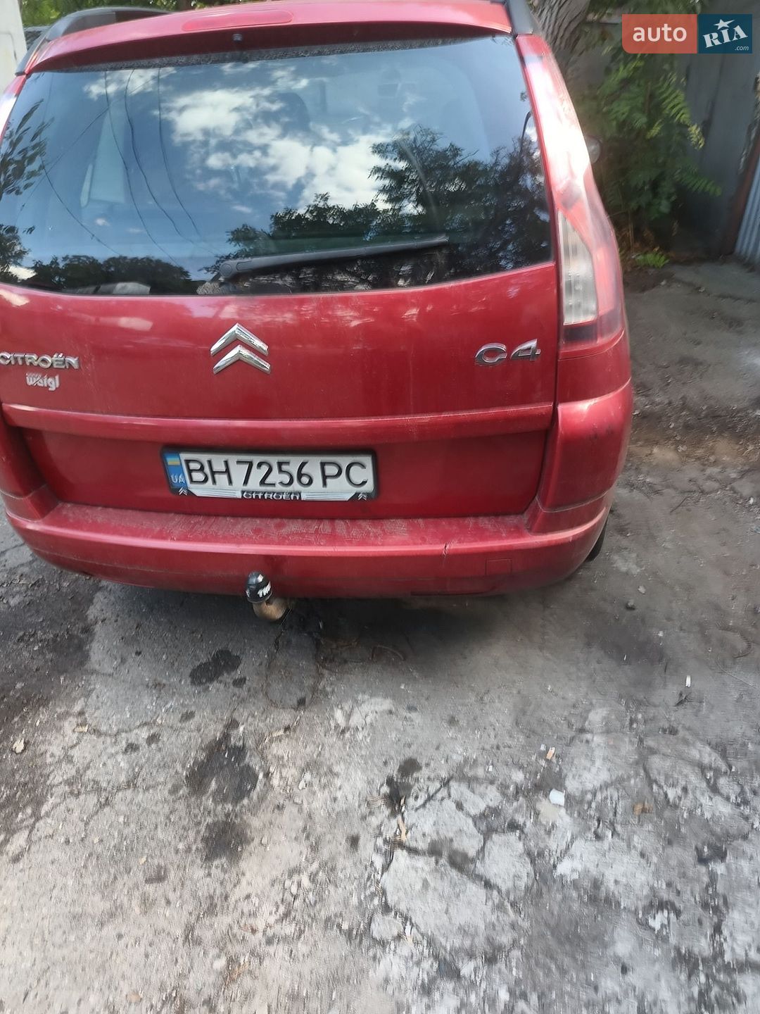 Citroen C4 Picasso 2008 VIN VF7UA9HZH45192271 фото оголошення 9 з 10