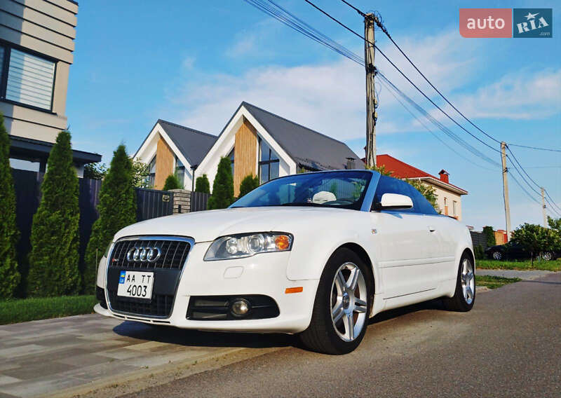 Кабриолет Audi A4 2009 в Киеве Кабриолет Audi A4 2009 в Киеве