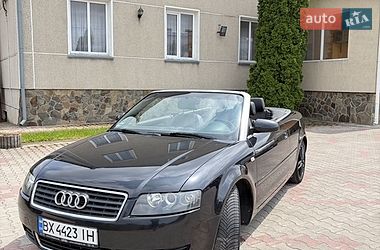 Кабріолет Audi A4 2002 в Дунаївцях