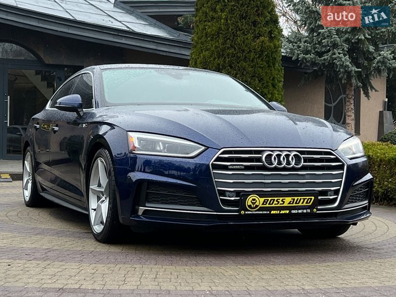 Лифтбек Audi A5 Sportback 2018 в Львове Лифтбек Audi A5 Sportback 2018 в Львове