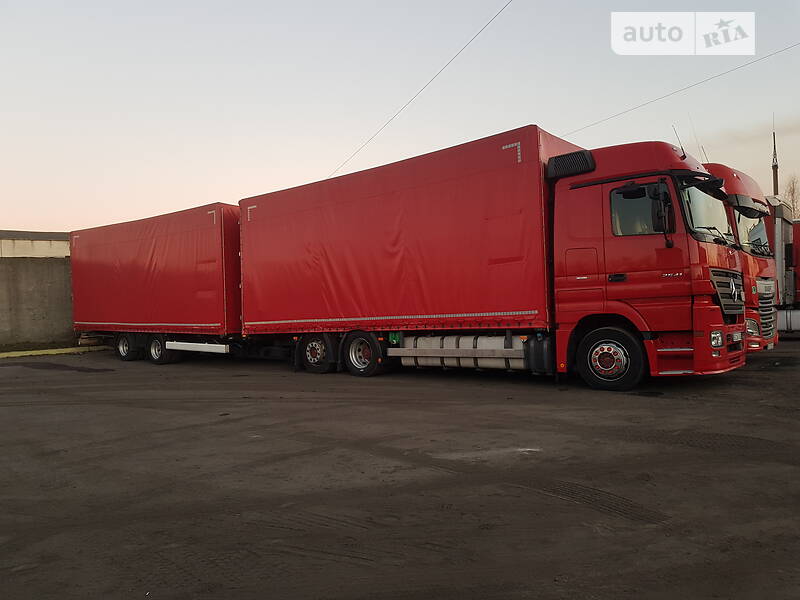Тентованый Mercedes-Benz Actros 2007 в Шептицькому
