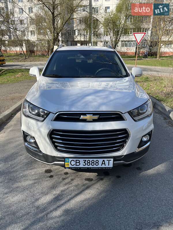 Внедорожник / Кроссовер Chevrolet Captiva 2017 в Чернигове Внедорожник / Кроссовер Chevrolet Captiva 2017 в Чернигове