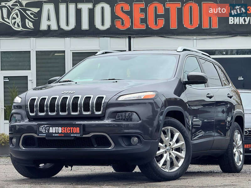 Позашляховик / Кросовер Jeep Cherokee 2015 в Харкові