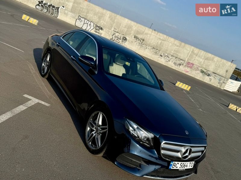 Седан Mercedes-Benz E-Class 2017 в Львові