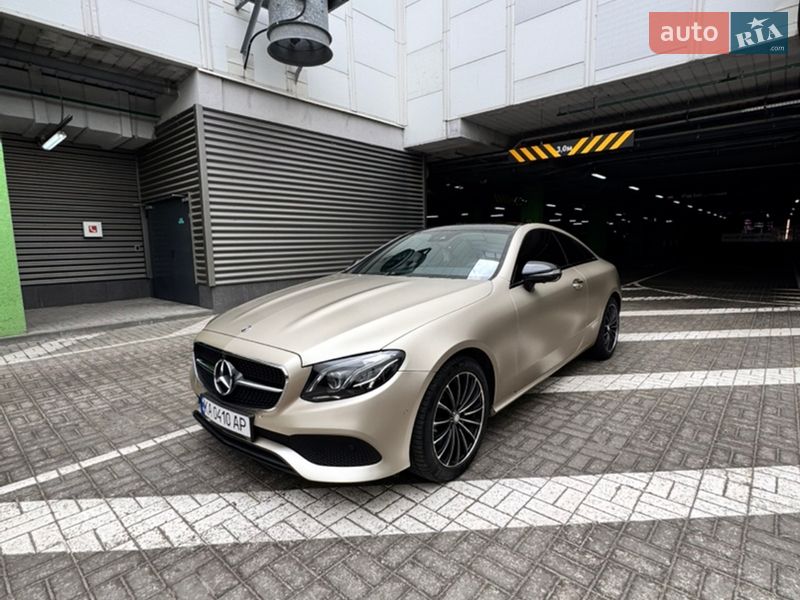 Купе Mercedes-Benz E-Class 2018 в Киеве