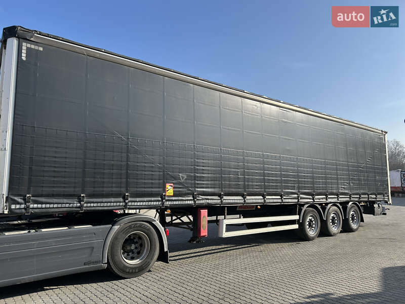Тентованный борт (штора) - полуприцеп Fruehauf FST4FC 2015 в Львове