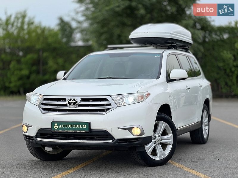 Внедорожник / Кроссовер Toyota Highlander 2012 в Киеве