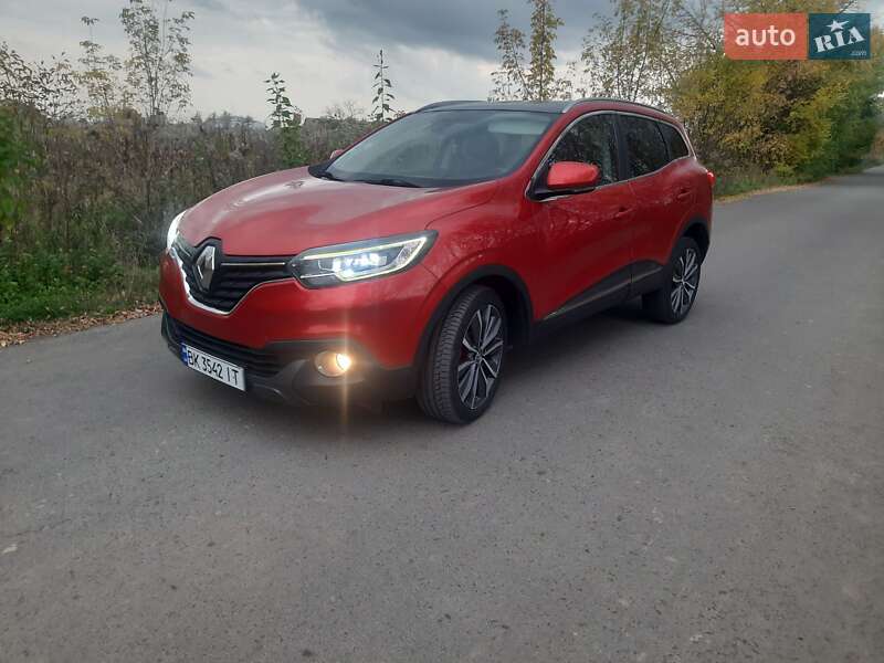 Внедорожник / Кроссовер Renault Kadjar 2016 в Ровно