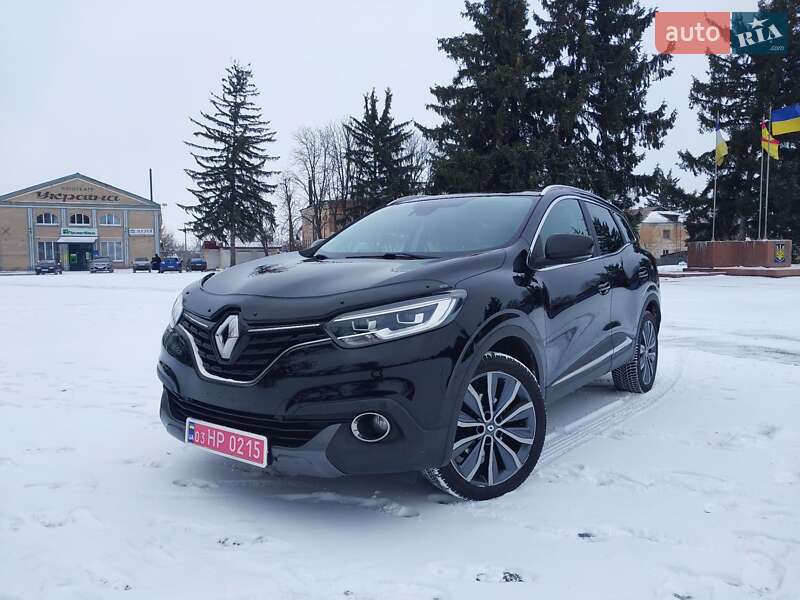 Внедорожник / Кроссовер Renault Kadjar 2016 в Новоархангельске
