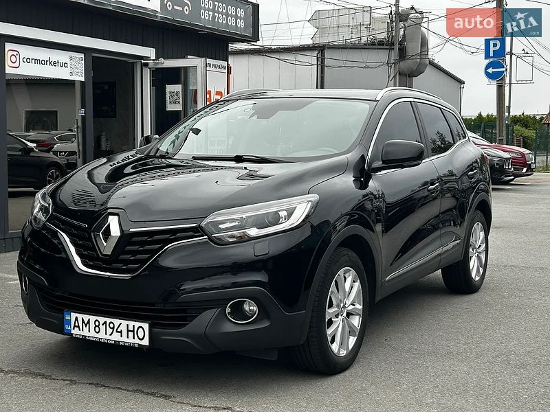 Внедорожник / Кроссовер Renault Kadjar 2016 в Житомире