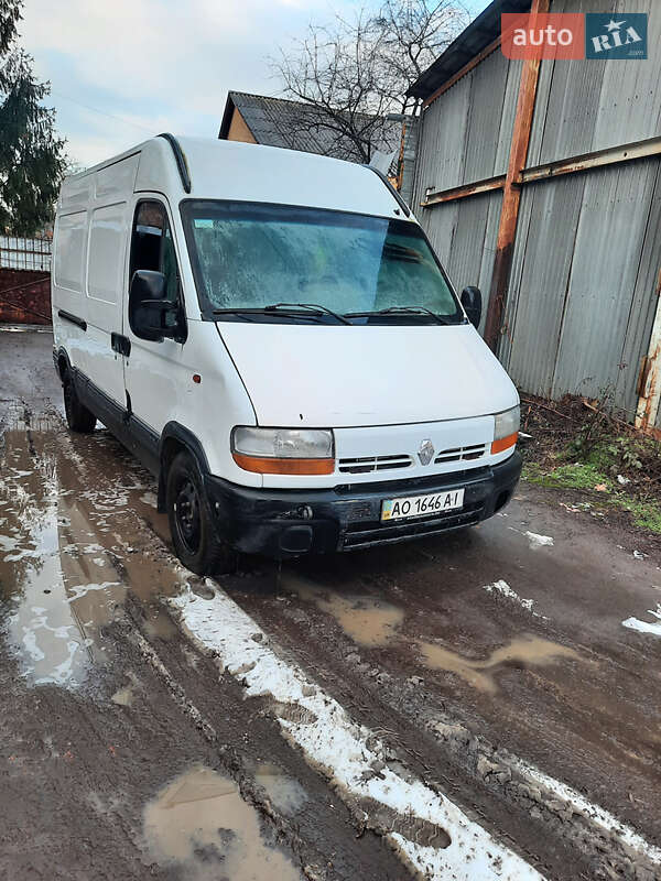 Грузовой фургон Renault Master 2003 в Мукачево