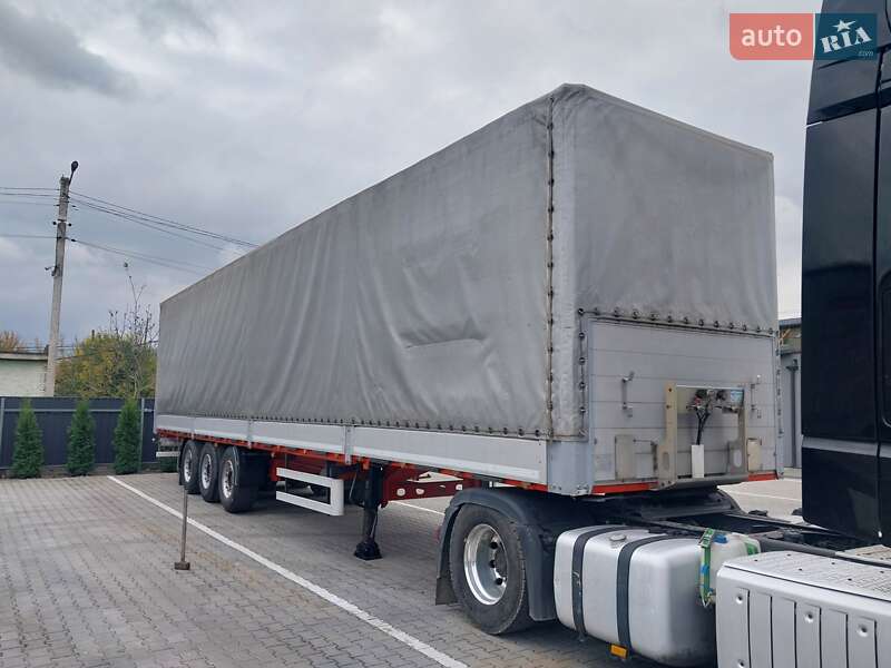 Тентованный борт (штора) - полуприцеп Kassbohrer Maxima 2011 в Ровно