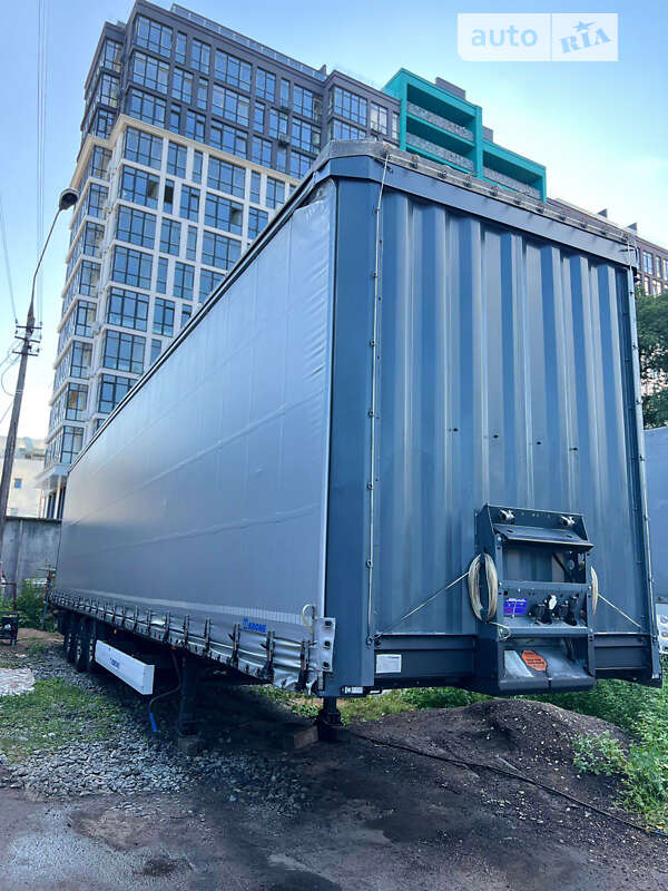 Тентованный борт (штора) - полуприцеп Krone Mega 2009 в Житомире