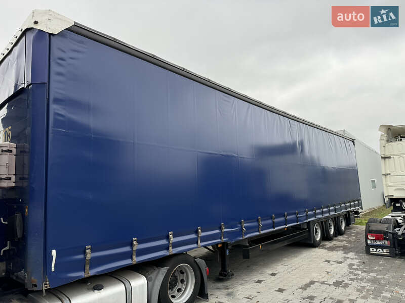 Тентованный борт (штора) - полуприцеп Schmitz Cargobull Mega 2013 в Черновцах