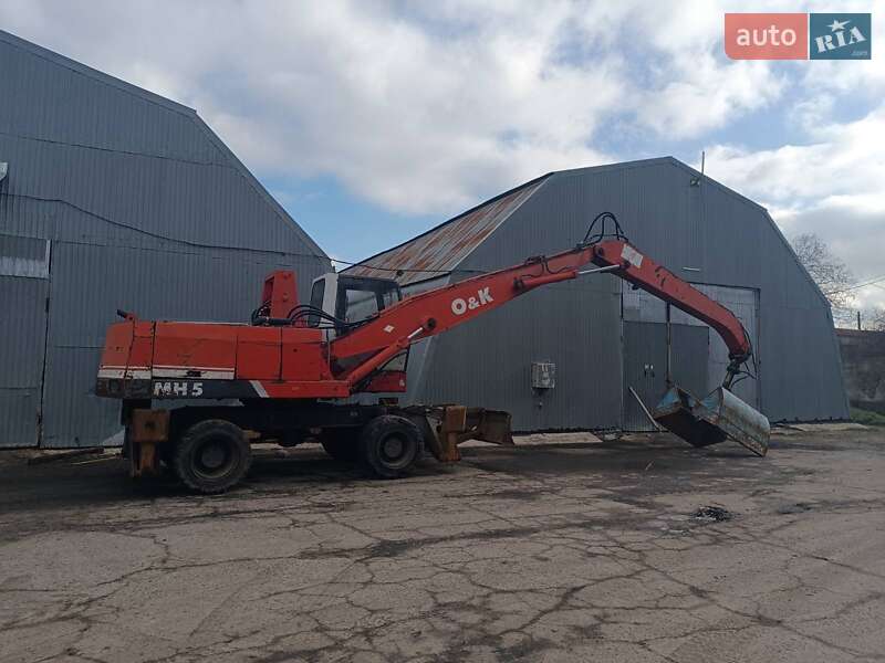 Колесный экскаватор O&K MH 5 1997 в Одессе