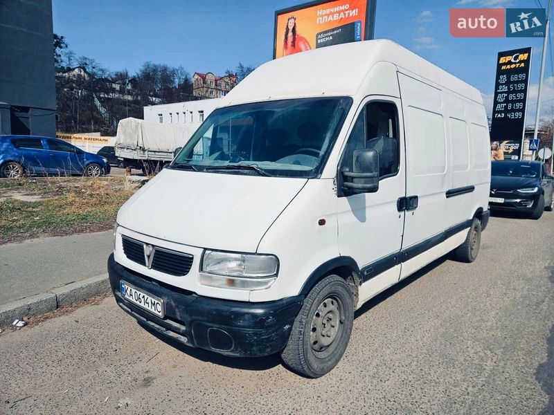 Микроавтобус грузовой (до 3,5т) Opel Movano 2003 в Киеве