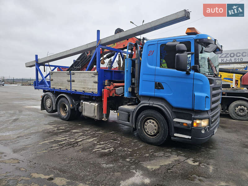 Кран-маніпулятор Scania R 420 2005 в Києві