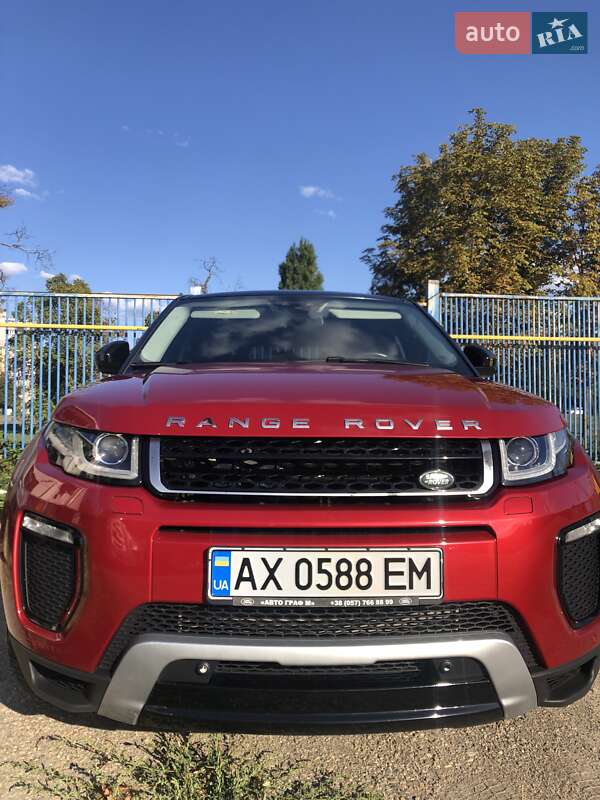 Внедорожник / Кроссовер Land Rover Range Rover Evoque 2016 в Харькове