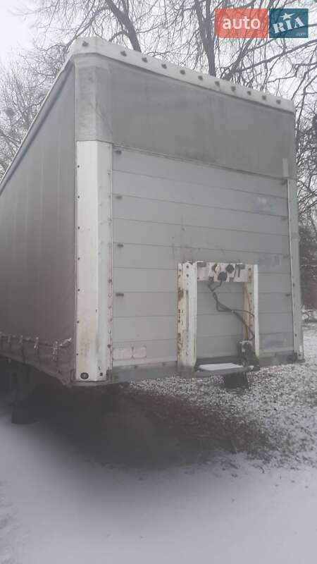 Тентованный борт (штора) - полуприцеп Schmitz S-01 2002 в Полтаве Тентованный борт (штора) - полуприцеп Schmitz S-01 2002 в Полтаве