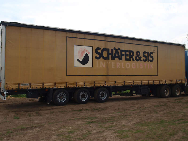 Тентованный борт (штора) - полуприцеп Schmitz S-01 2002 в Одессе