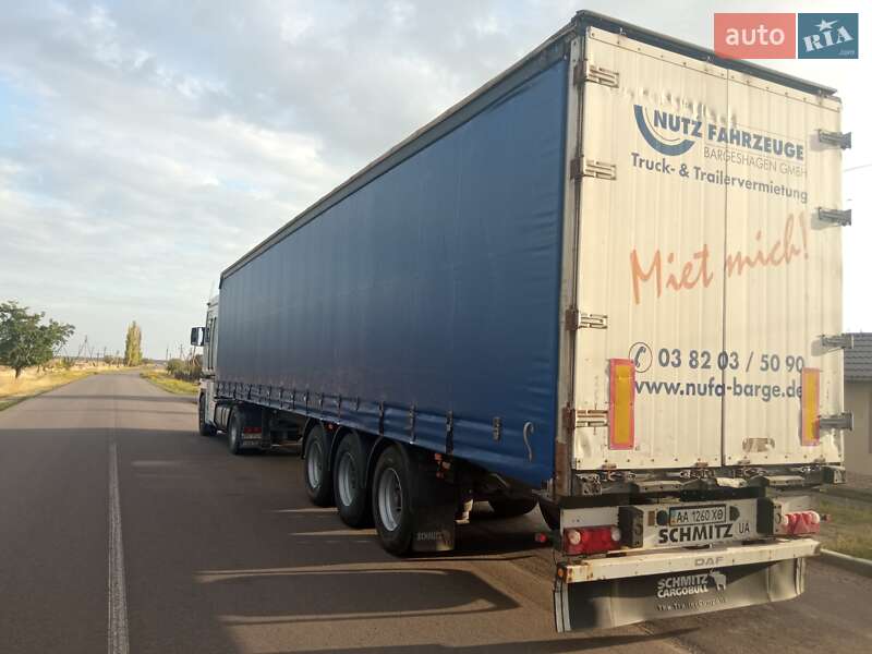 Тентованный борт (штора) - полуприцеп Schmitz S-01 2006 в Николаеве