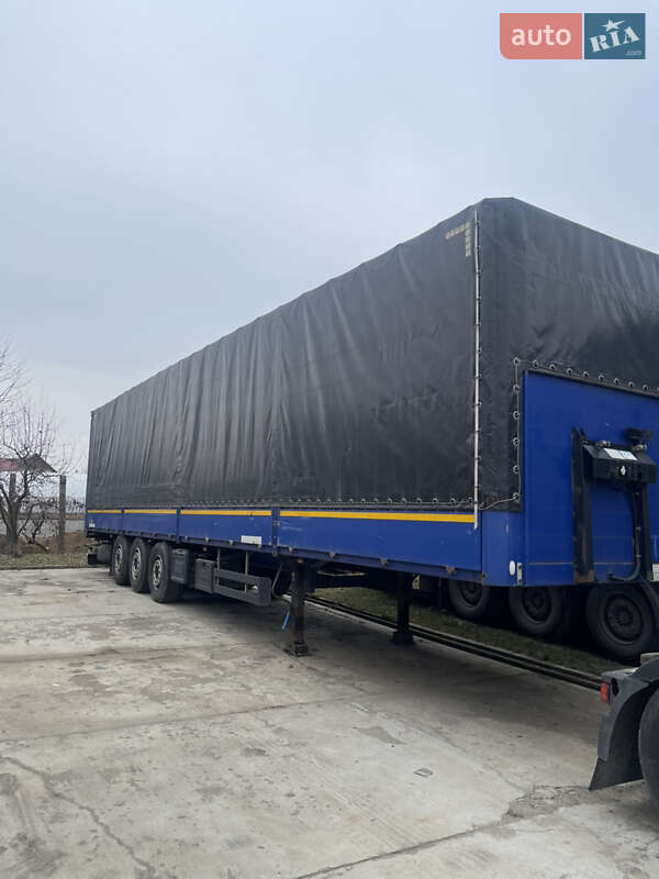 Тентований борт (штора) - напівпричіп Schwarzmuller S-1 2011 в Іршаві Тентований борт (штора) - напівпричіп Schwarzmuller S-1 2011 в Іршаві