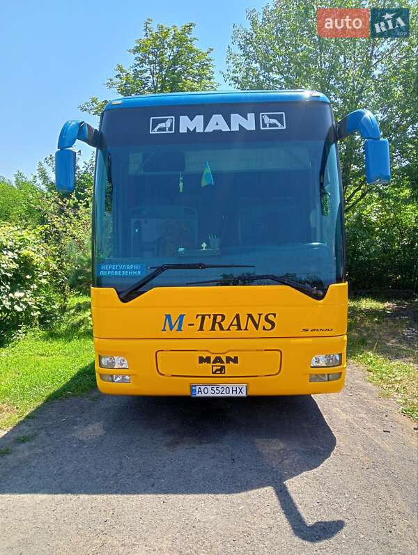 Туристический / Междугородний автобус MAN S 2000 2003 в Иршаве Туристический / Междугородний автобус MAN S 2000 2003 в Иршаве